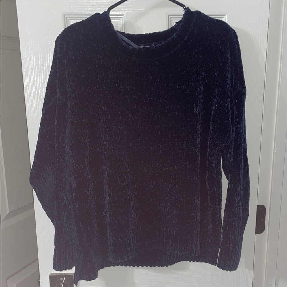 Cozy Navy Blue Sweater